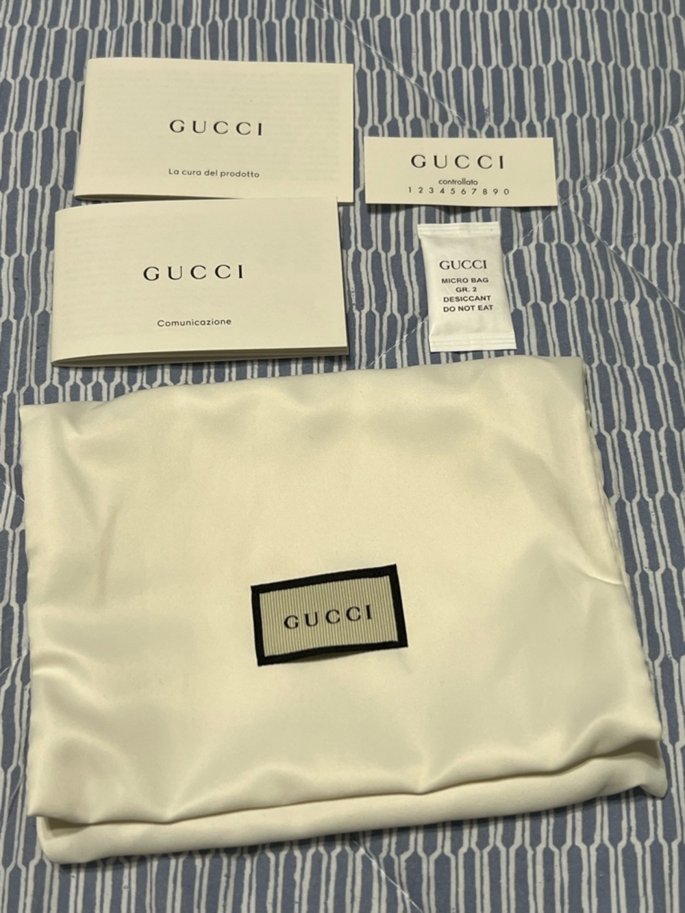 Gucci GG Guccisima Mini Bree Camera Bag Crossbody & Wallet Set. Brand New! - Picture 12 of 16